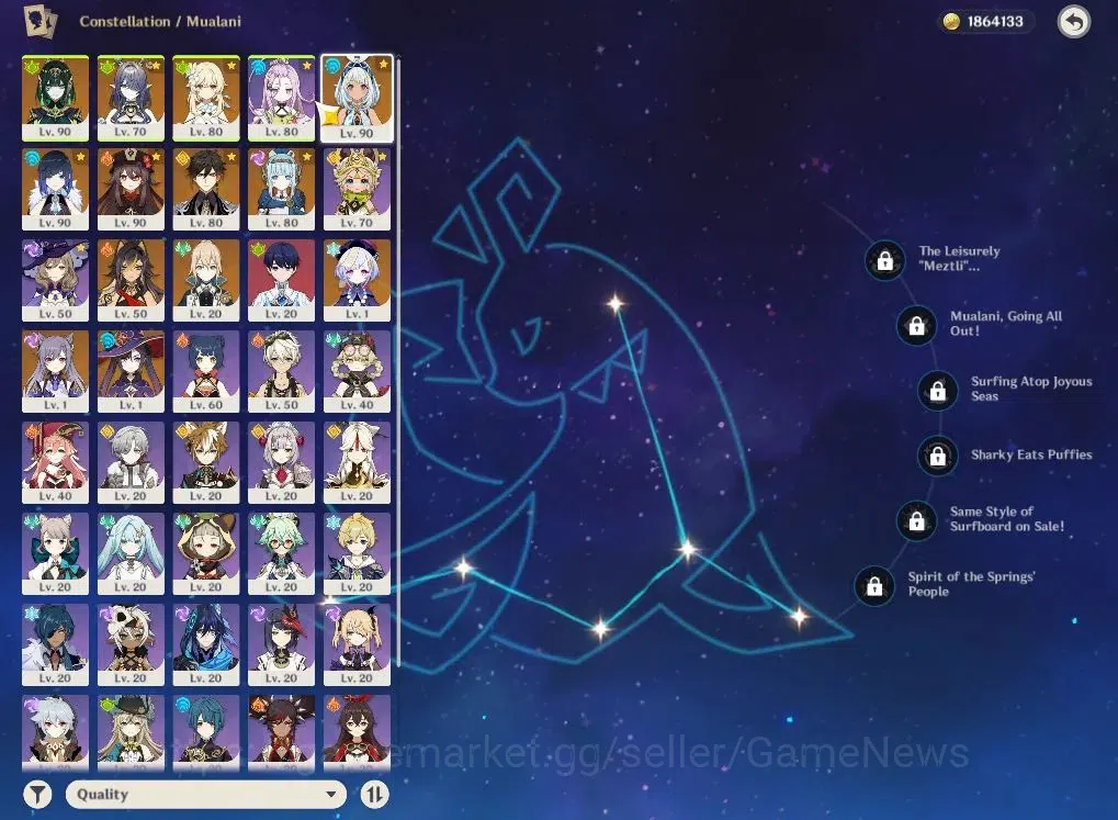 Genshin Impact Accounts ASIA|AR55|7Limited+2(*5Weapon)|Nefer+sign,Lauma,In image 5