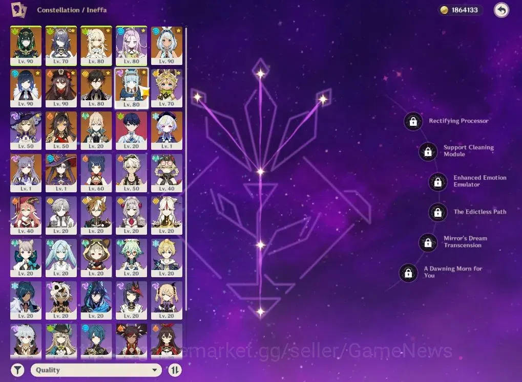 Genshin Impact Accounts ASIA|AR55|7Limited+2(*5Weapon)|Nefer+sign,Lauma,In image 9