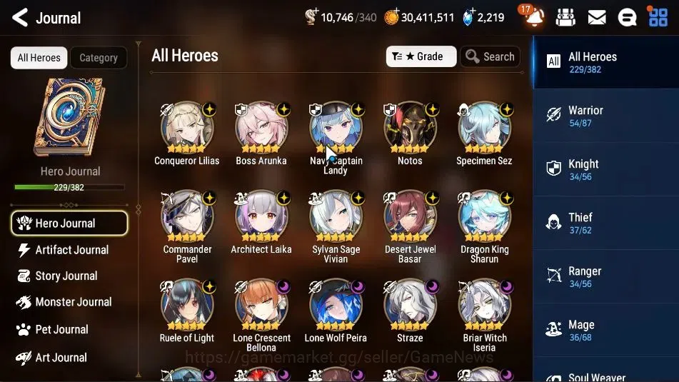 Epic Seven Accounts ASIA Verif|21ML(Notos,BArunka,LC Belona,LC Belona, image 6