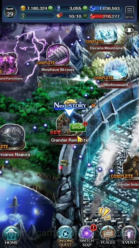 Last Cloudia Accounts Endgame GLOBAL|Rank29|Collab(Lelouch,Rem,Vergil,Milim,GTilith,Vargas)+(A 14