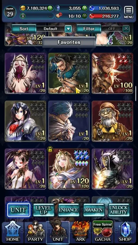 Last Cloudia Accounts Endgame GLOBAL|Rank29|Collab(Lelouch,Rem,Vergil,Milim,GTilith,Vargas)+(A 3