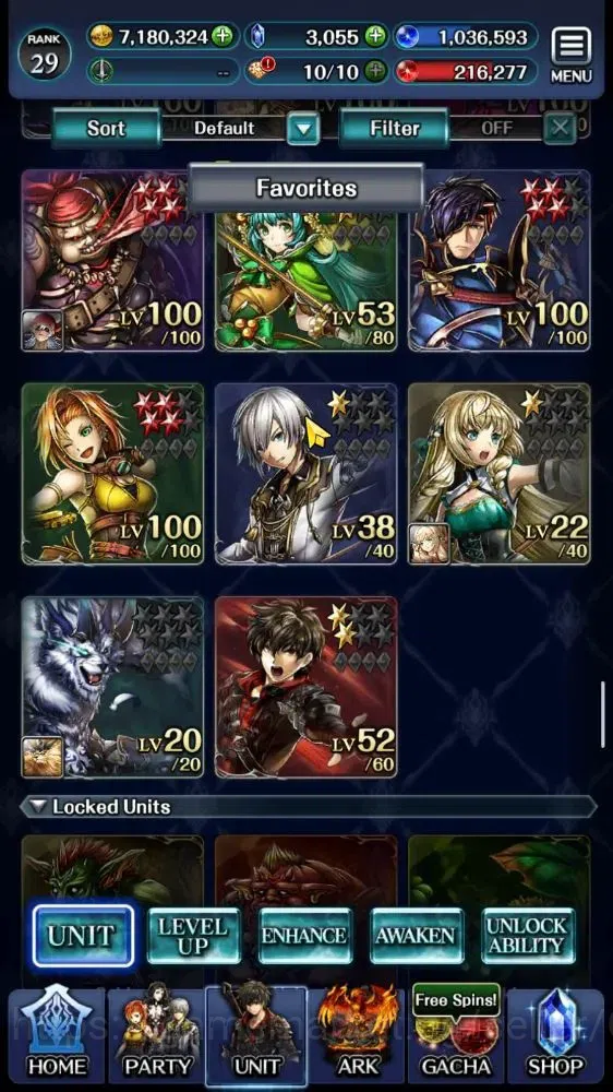 Last Cloudia Accounts Endgame GLOBAL|Rank29|Collab(Lelouch,Rem,Vergil,Milim,GTilith,Vargas)+(A 7