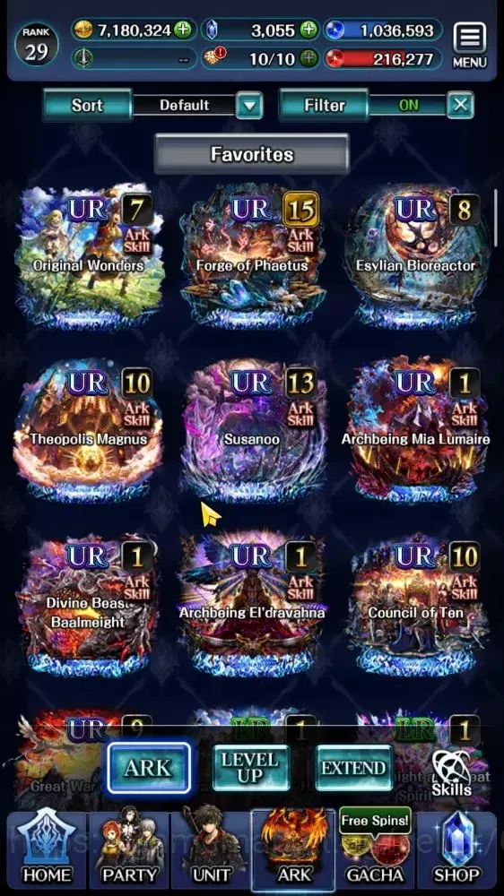 Last Cloudia Accounts Endgame GLOBAL|Rank29|Collab(Lelouch,Rem,Vergil,Milim,GTilith,Vargas)+(A 8