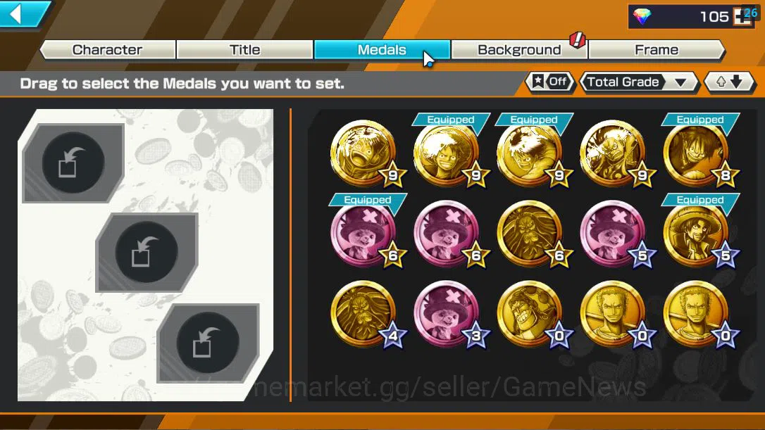 One Piece Bounty Rush Accounts Global|3 EX| T5E St.Ethanbaron,Divine Departure Sh image 10