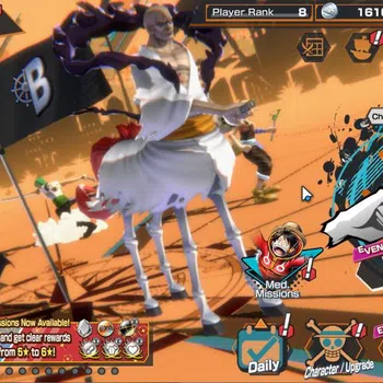 One Piece Bounty Rush Accounts Starter Global|3 EX| T5E St.Ethanbaron,Divine Departure Shanks,FILM RED Shanks |GF 681|Rank