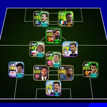 eFootball Accounts Legends & Iconic Players Android|PW3151|NicoO'ReillyShowT,PavelNedved Epic,Cafu Epic,Mark van Bommel