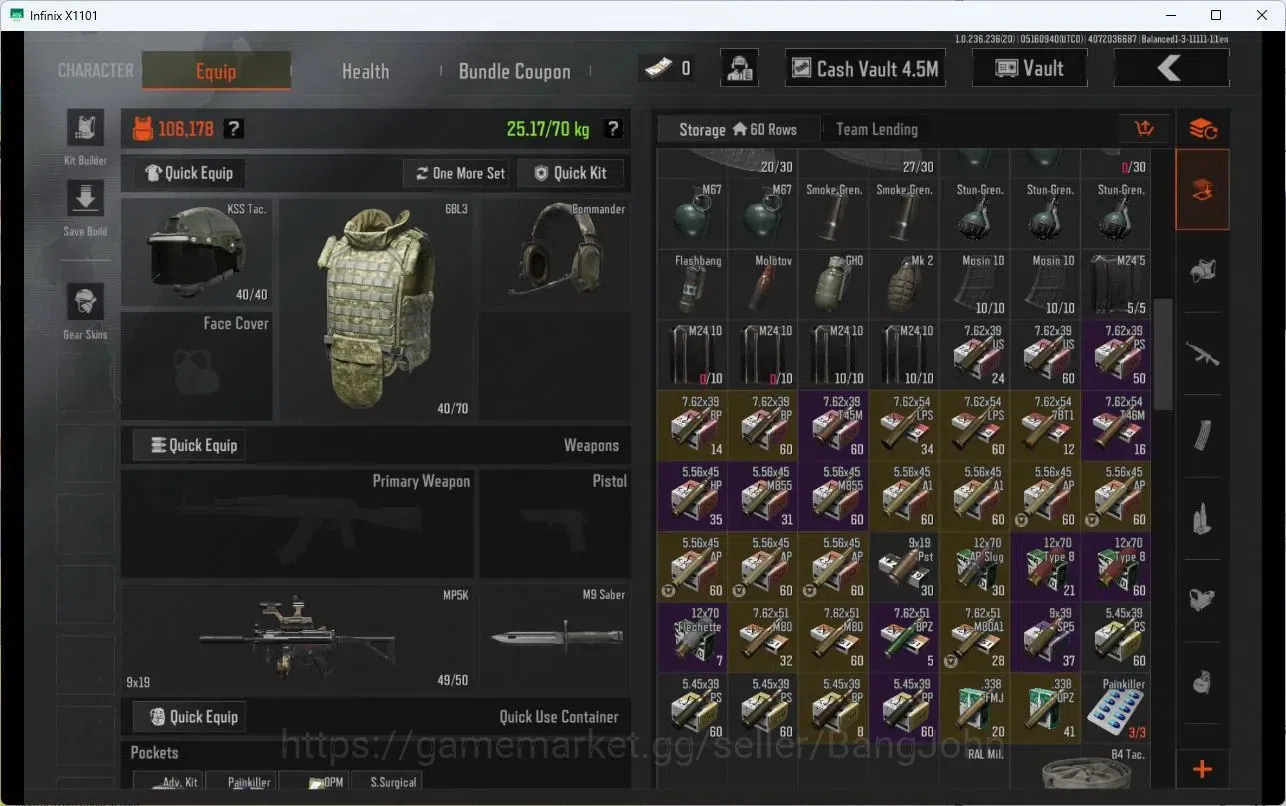 Arena Breakout Accounts Mobile | LV 30 | SV 10,1M | CV 4,5M | SS Groza, La image 11