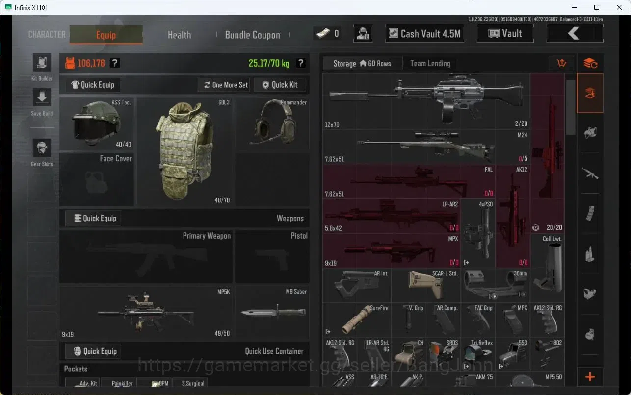 Arena Breakout Accounts Mobile | LV 30 | SV 10,1M | CV 4,5M | SS Groza, La image 12