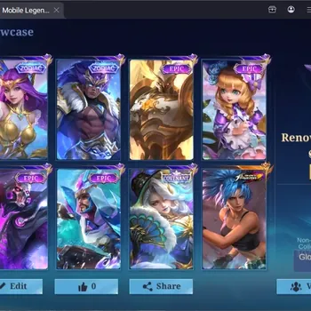 Mobile Legends: Bang Bang Accounts Collector Global|330S|Renowned|KOF Karina,Collector Natalia,Epic Balmond,Epic10th