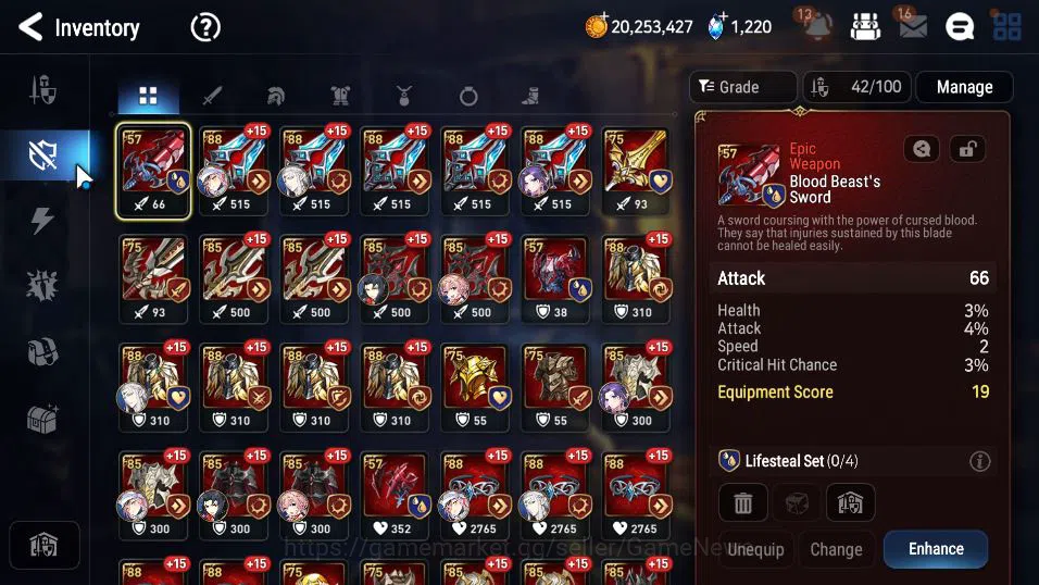 Epic Seven Accounts GLOBAL Unverif|New Era|5 ML(NM Luna,C Lilias,SP Po image 11
