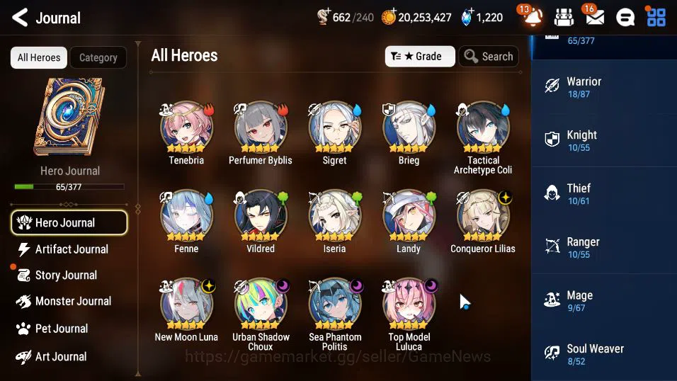 Epic Seven Accounts GLOBAL Unverif|New Era|5 ML(NM Luna,C Lilias,SP Po image 14