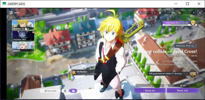 The Seven Deadly Sins: Origin Accounts [SEA] Lv 2 Fresh Starter | 2 SSR | Meliodas, Guila image 6