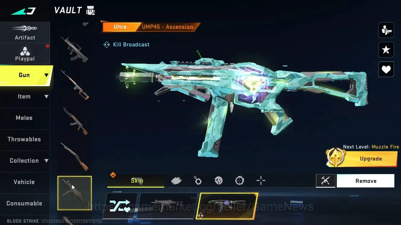Blood Strike Accounts ASIA|Collab AOT [FAL]|ULTRA [EMMA,VAL,ZERO,M4A1,KA image 19