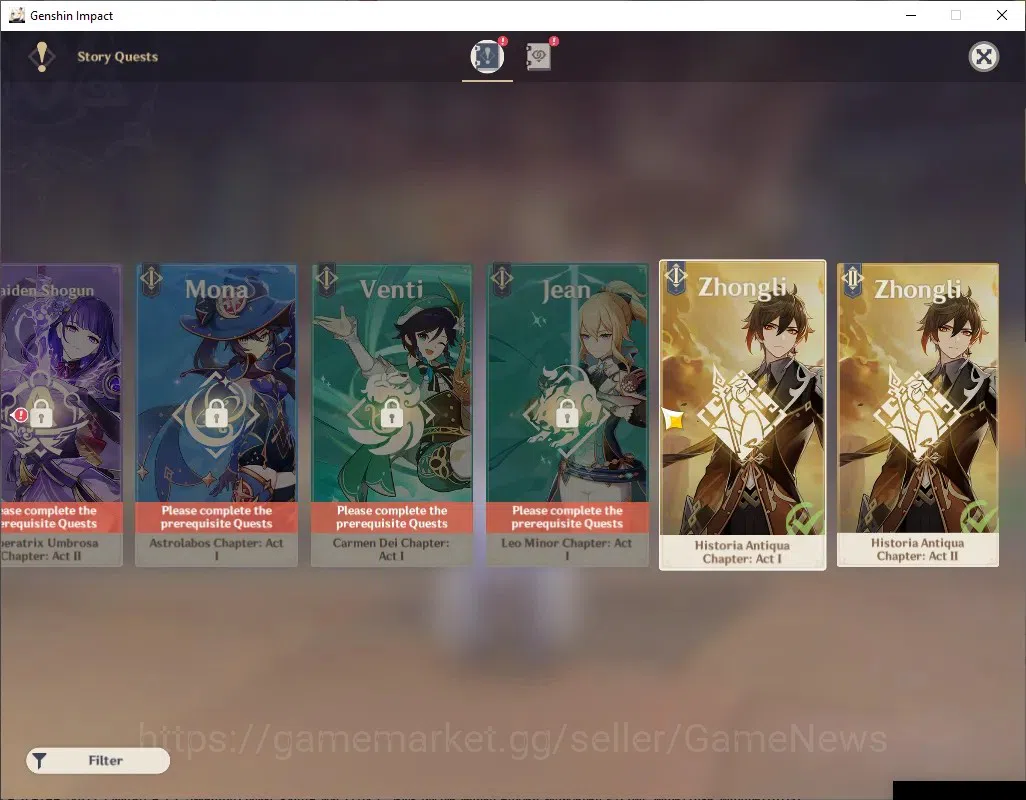 Genshin Impact Accounts ASIA|AR 46|5 Limited + 4 (*5Standard)|Skirk,Varesa image 20