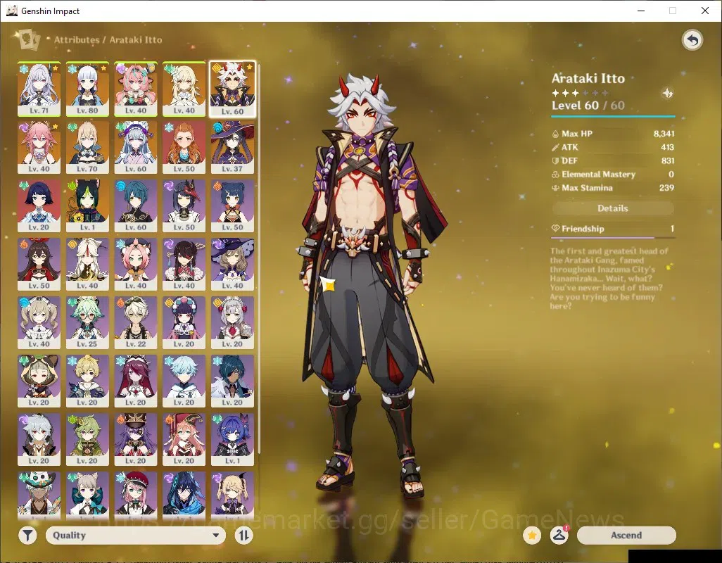 Genshin Impact Accounts ASIA|AR 46|5 Limited + 4 (*5Standard)|Skirk,Varesa image 6