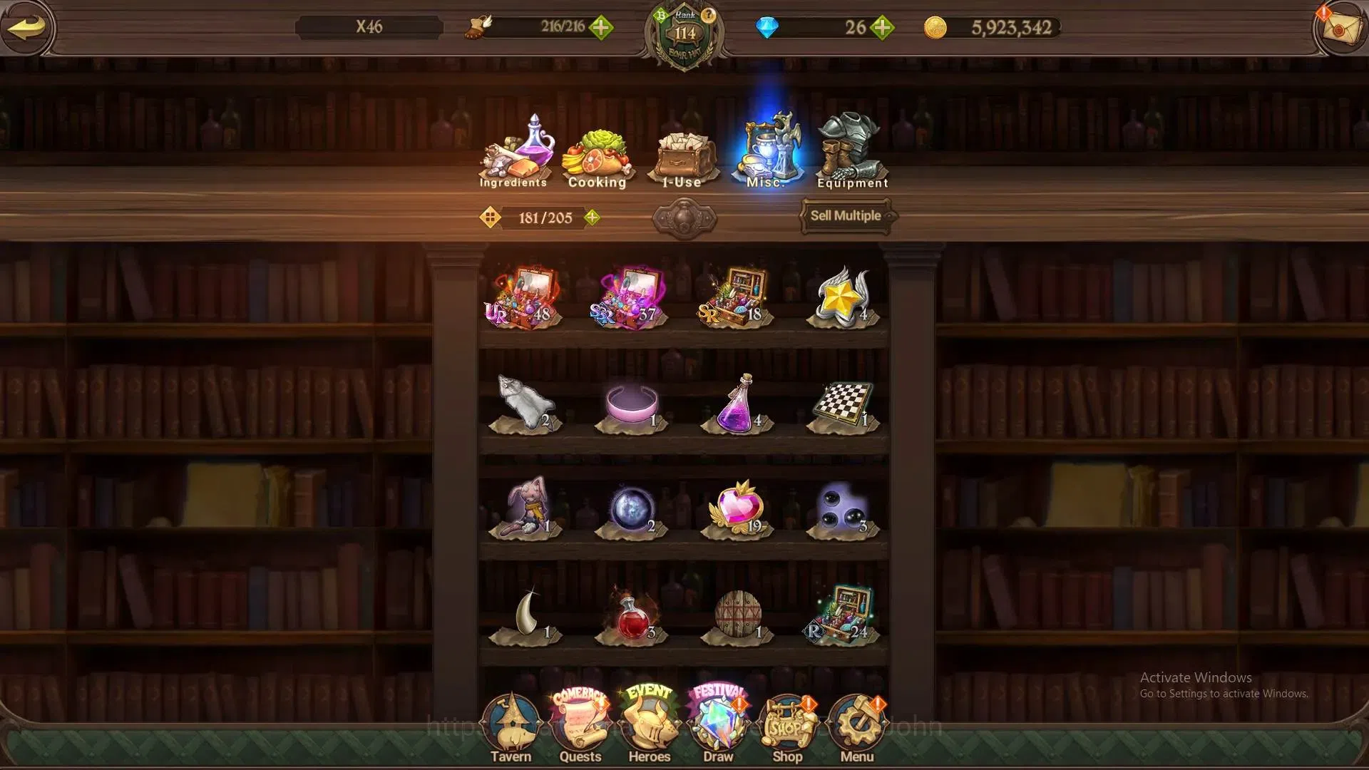 The Seven Deadly Sins: Grand Cross Accounts ASIA | 5.67M CC |6 LR+11 UR|LR RO Madness 3/6,F He image 10