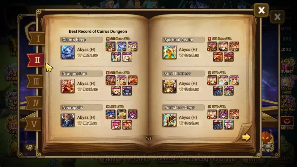 Summoners War: Sky Arena Accounts GLOBAL Lv 100|2 LD[Grogen,Mortera]|35 Total NB5[Er image 4