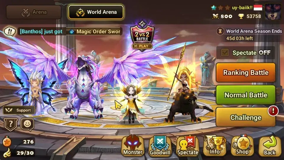 Summoners War: Sky Arena Accounts GLOBAL Lv 100|2 LD[Grogen,Mortera]|35 Total NB5[Er image 8