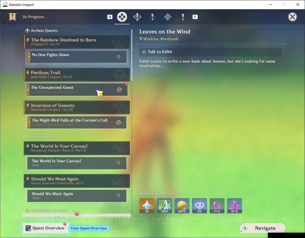 Genshin Impact Accounts Asia|AR 55|Rate On|1 Limited + 2 (*5 Weapon)|Mavui image 13