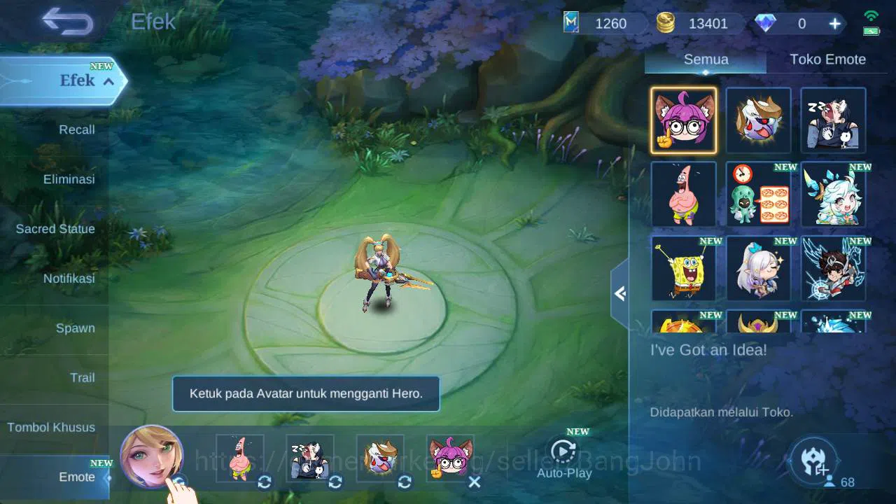Mobile Legends: Bang Bang Accounts Global, Skin 155,Hero 68 sanrio angela,CC pharsa,L image 2