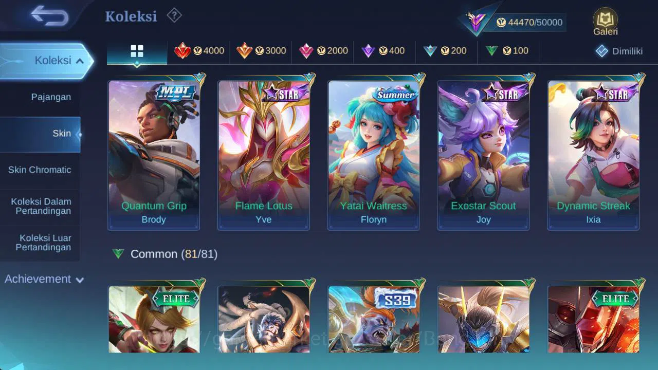 Mobile Legends: Bang Bang Accounts Global, Skin 155,Hero 68 sanrio angela,CC pharsa,L image 5