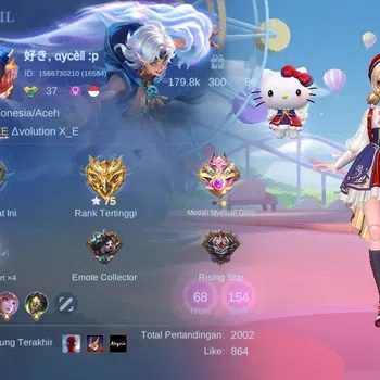 Mobile Legends: Bang Bang Collector Global, Skin 155,Hero 68 sanrio angela,CC pharsa,L image 1