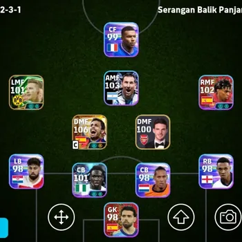 eFootball Accounts Legends & Iconic Players Android|PW 2880|EPIC RuiCosta,Showtime Vitinha LamineYamal LionelMessi