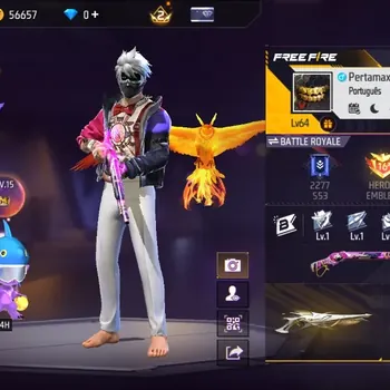 Free Fire Accounts Indonesia|Vault 305|M1887-RapperUnderworld,GurunPasir,EmeraldPower|8 Evo
