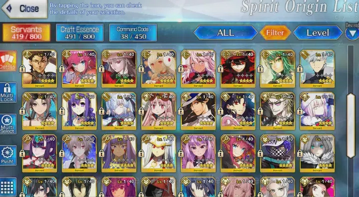 Fate-Grand Order Accounts NA Lv 134|5 limited ssr|AokoNP3, Castoria, Arjuna( image 6