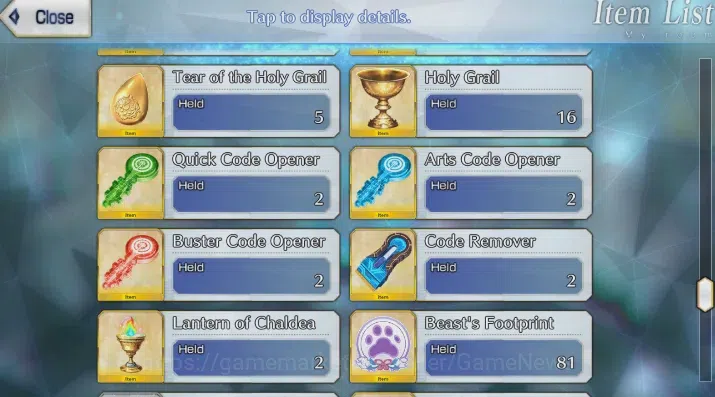 Fate-Grand Order Accounts NA Lv 134|5 limited ssr|AokoNP3, Castoria, Arjuna( image 9