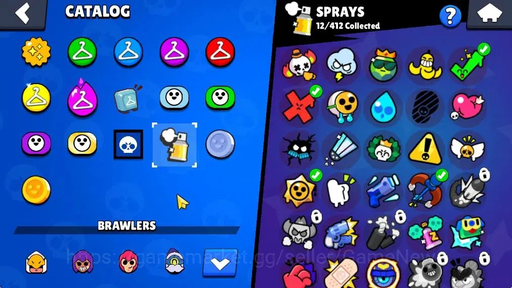 Brawl Stars Accounts 1834 Trophy|21 Brawlers 1Max(Frank)|19 Skin|2 Myth image 15