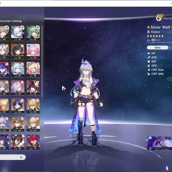 Honkai Star Rail Accounts Others ASIA|TL 70|18 Limited|4 PremTeam|(Castorice E2,SW999,Acheron)+Sign,Luocha