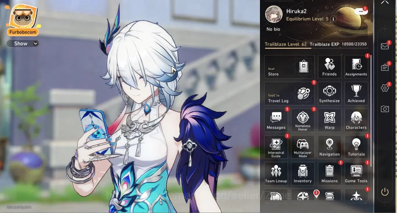 Honkai Star Rail Accounts ASIA|TL62|24x5*Char|16x5*LC|Huohuo L74|Jing Yuan L image 3