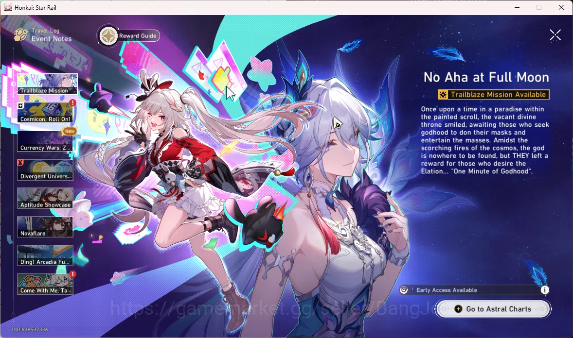 Honkai Star Rail Accounts ASIA | TL 66 | 9 Limit  Phainon | Cyrene | Yao Gua image 6