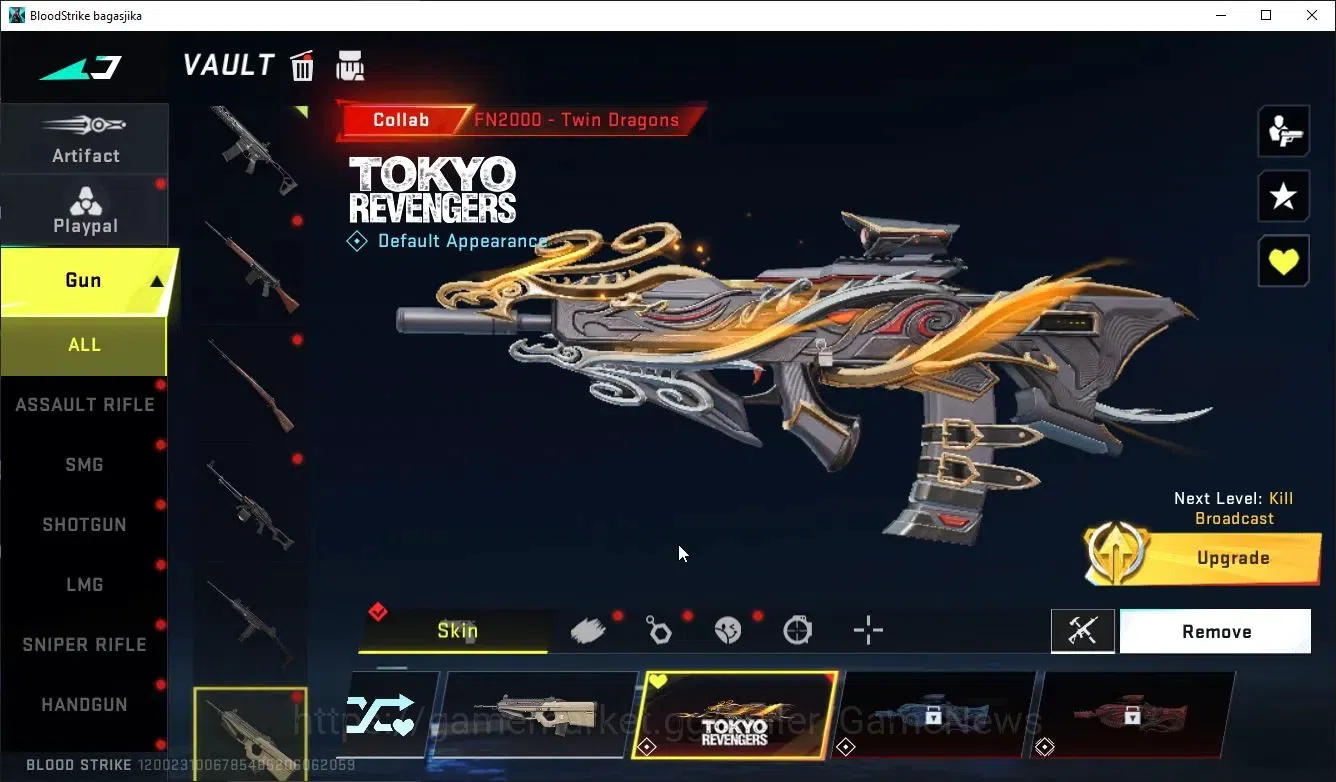 Blood Strike Accounts ASIA|Collab TR MCX,FN2000,JAck-Takemichi+ 2 ULTRA  image 6