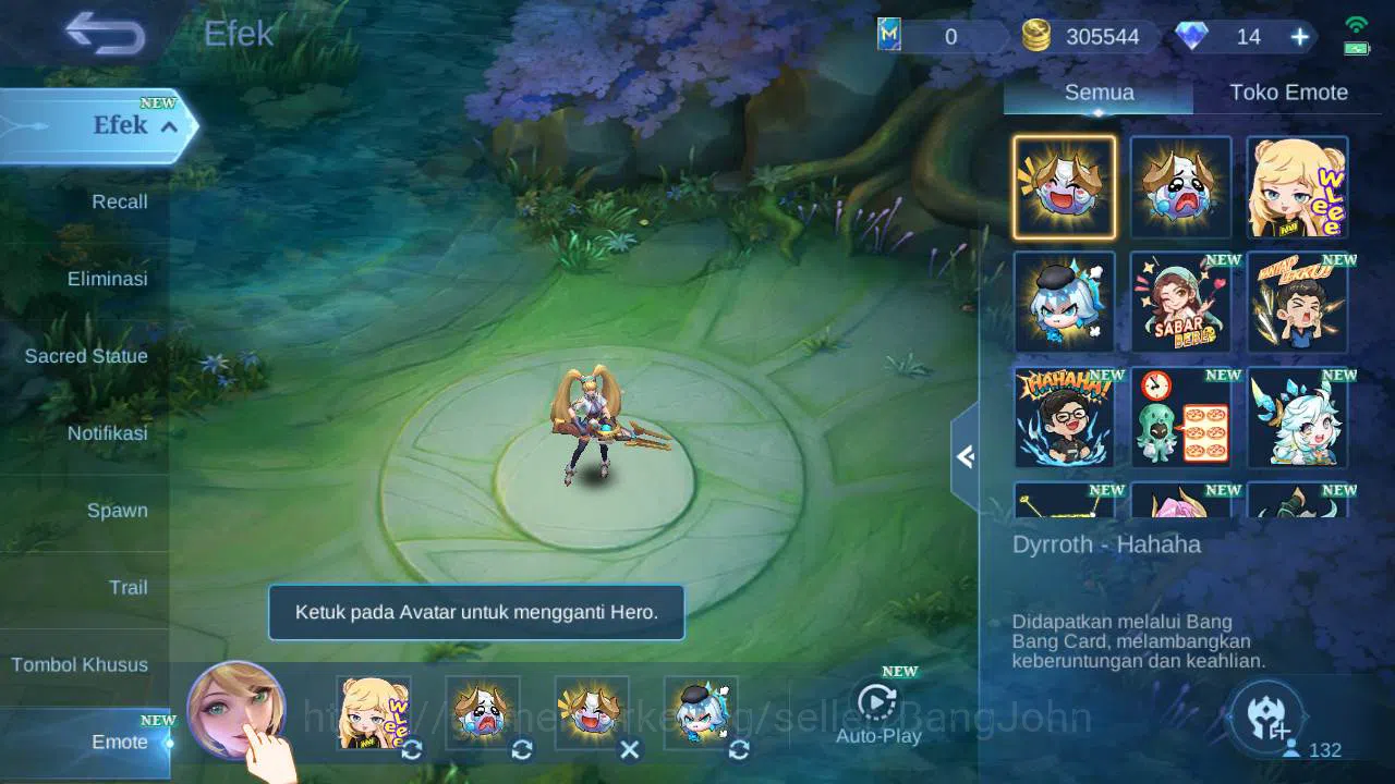 Mobile Legends: Bang Bang Accounts Hero 132, Skin 440+ | legend franco,KOF dyrroth,Pr image 18