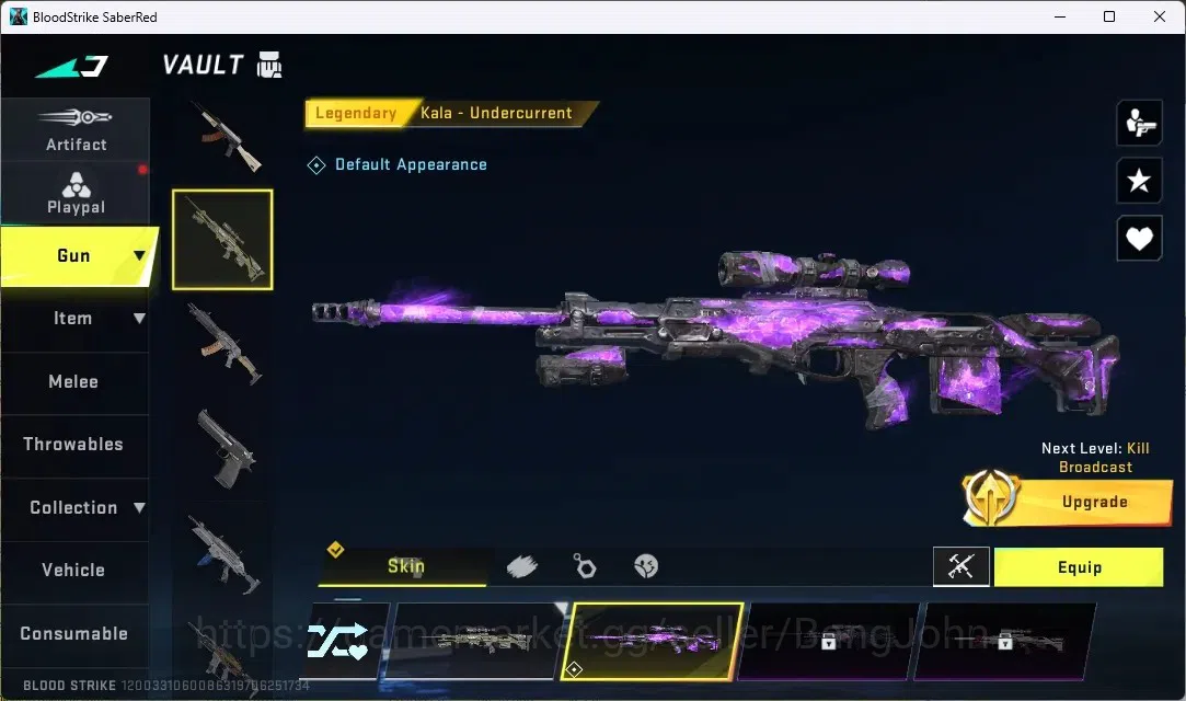 Blood Strike Accounts ASIA | 1 ULTRA MELEE: Lightblade - Dark Force | 2  image 2