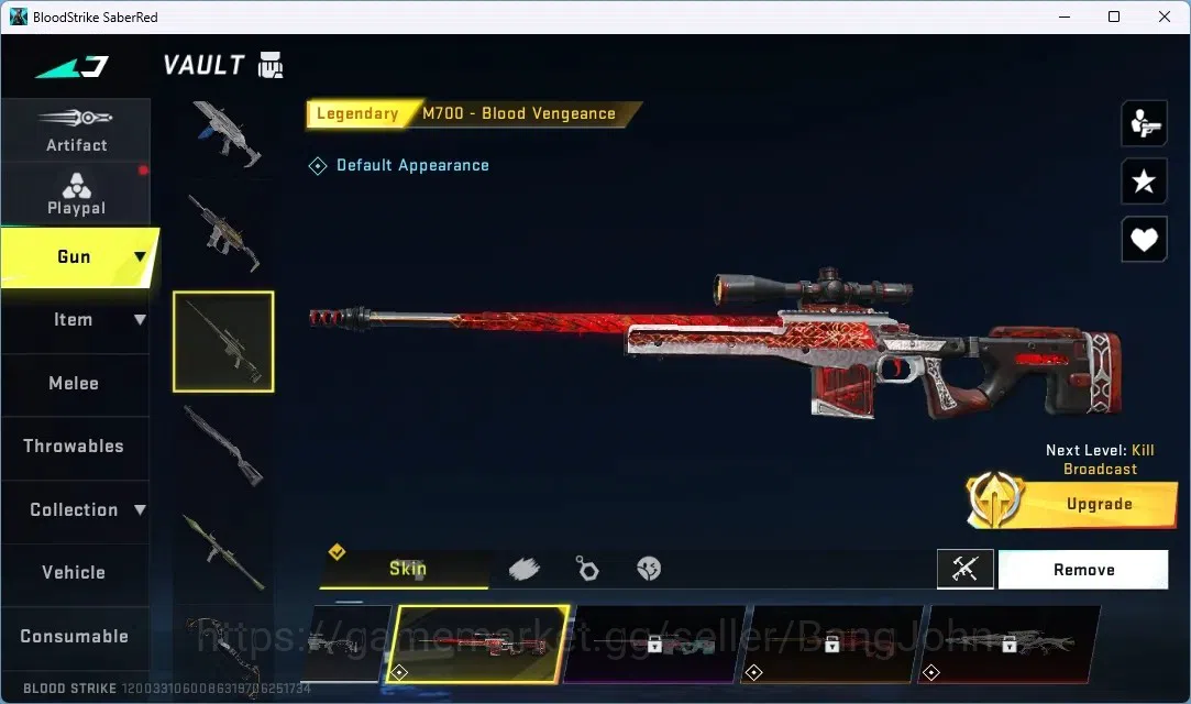 Blood Strike Accounts ASIA | 1 ULTRA MELEE: Lightblade - Dark Force | 2  image 3