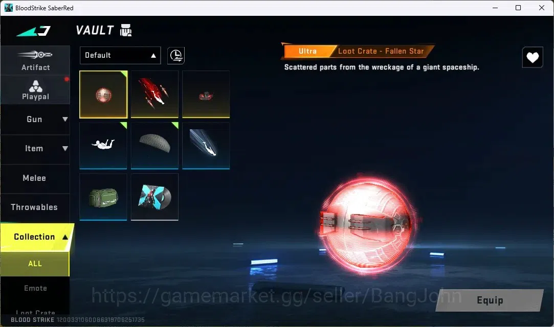 Blood Strike Accounts ASIA | 1 ULTRA MELEE: Lightblade - Dark Force | 2  image 5
