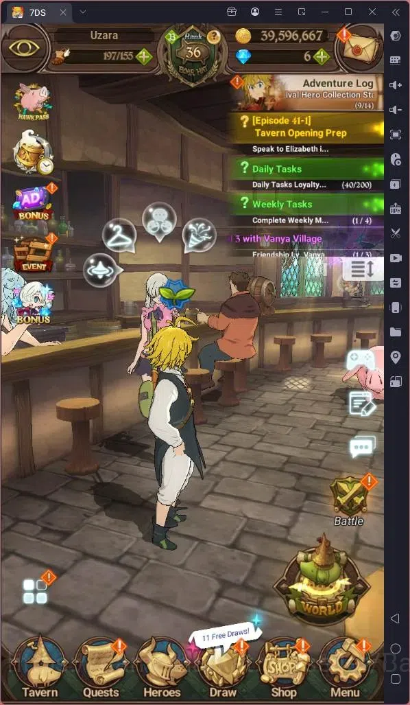 The Seven Deadly Sins: Grand Cross Accounts Whale Global | 1.65M Power| LR Mesis 5/6 | UR Menor 1/6, Elimeli 1/6, YKL 1/6 1