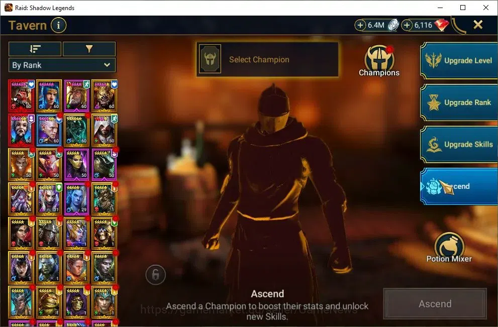 Raid: Shadow Legends Accounts Mid-Game Lv43 575K Power|2 Mythic(Ash'nar,NQ Krixia)|21 17
