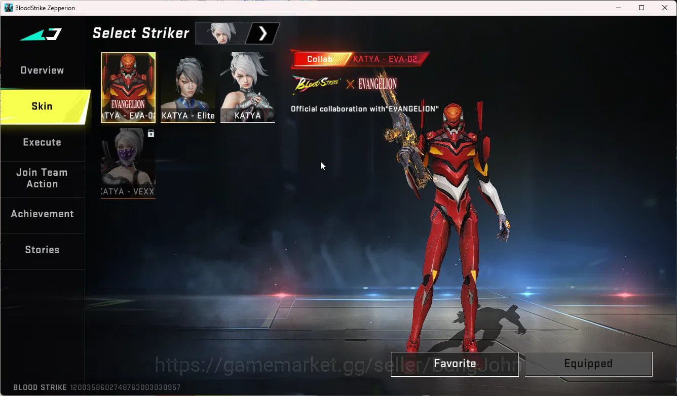 Blood Strike Accounts ASIA | 2 Eternal Ump45 infinte+Kag Dynamite | Mele image 2