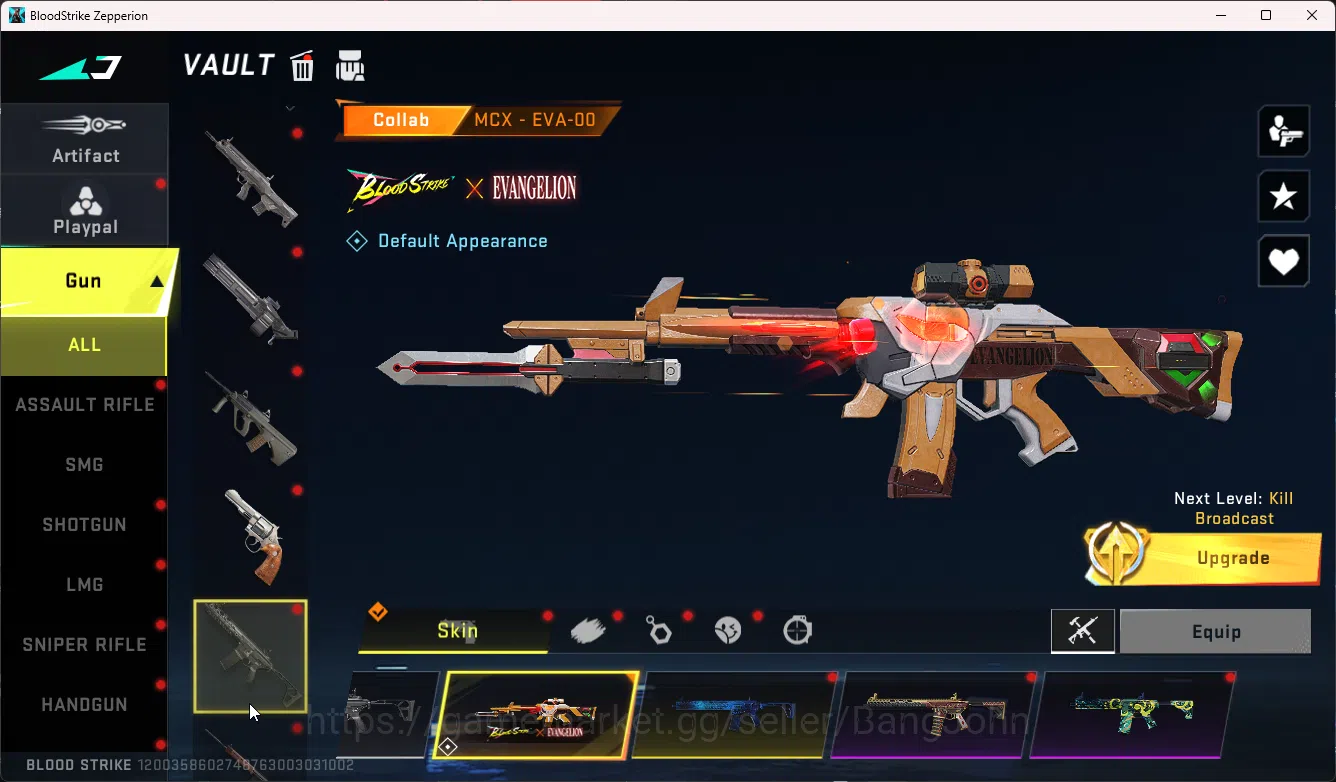 Blood Strike Accounts ASIA | 2 Eternal Ump45 infinte+Kag Dynamite | Mele image 7