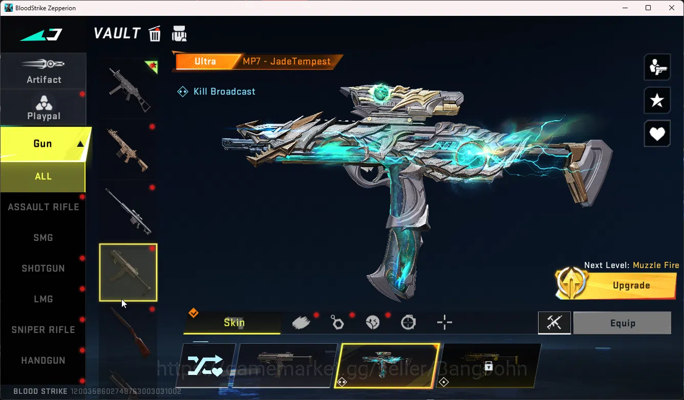 Blood Strike Accounts ASIA | 2 Eternal Ump45 infinte+Kag Dynamite | Mele image 8