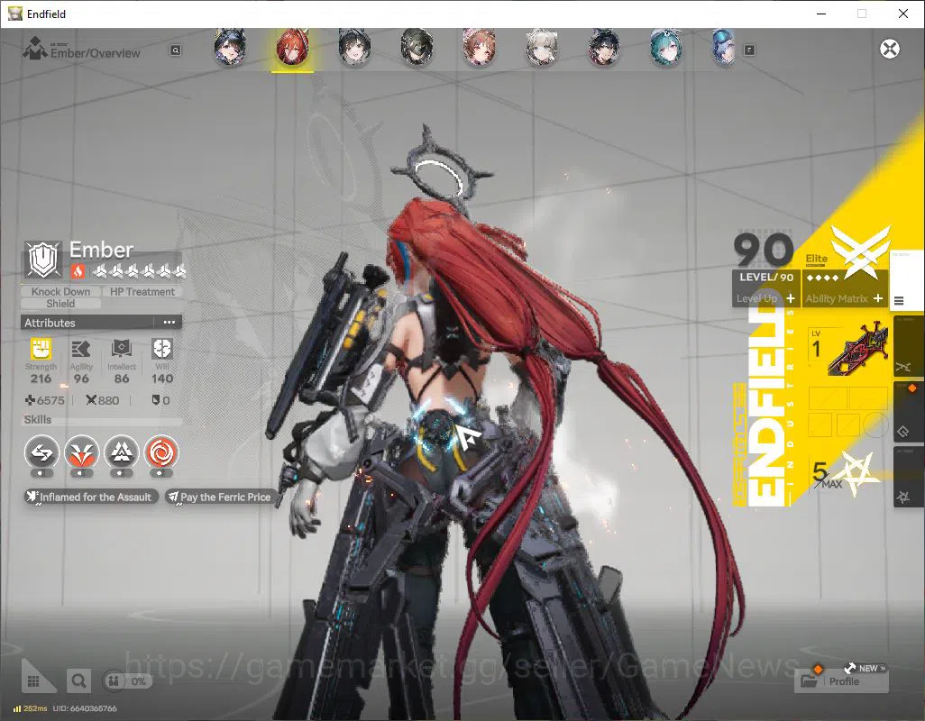 Arknights: Endfield Accounts NA/EU|Lv58|SSR 5