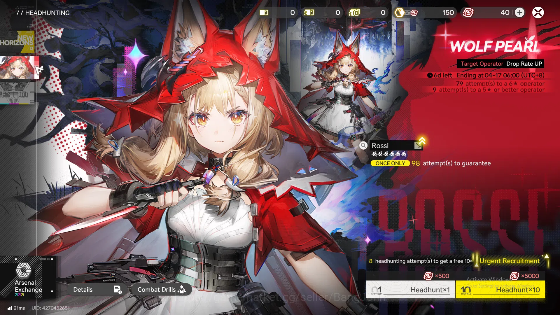 Arknights: Endfield Accounts ASIA | starter fresh Yvonne, Ardelia Wp 6s 1 more  image 7