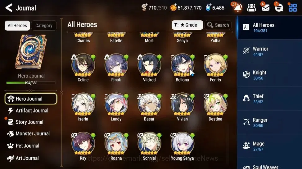 Epic Seven Accounts GLOBAL Unverif|New Era|14 ML(Salome,ZIO,AB Vildred image 10