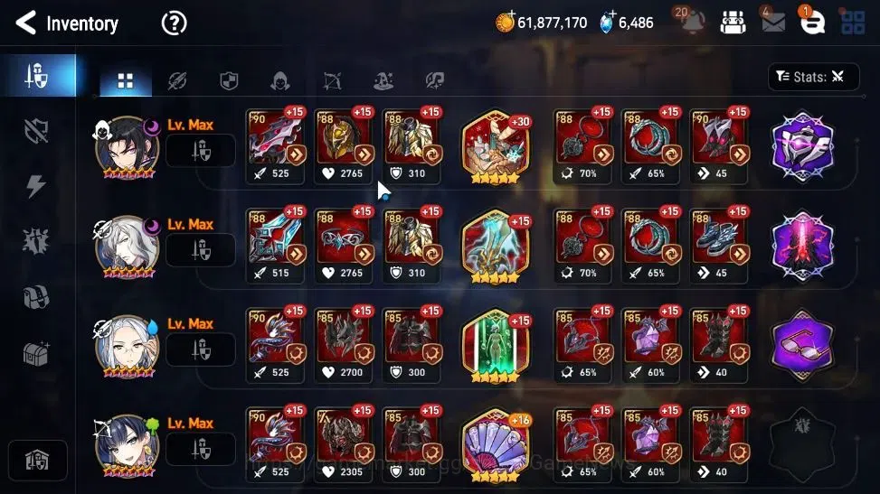 Epic Seven Accounts GLOBAL Unverif|New Era|14 ML(Salome,ZIO,AB Vildred image 20