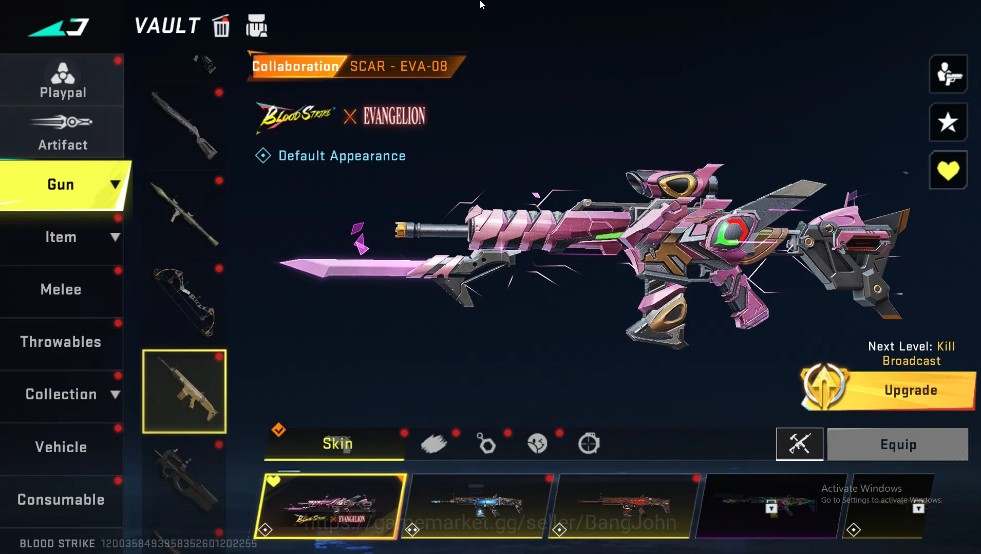 Blood Strike Accounts 2 Ultra Volt | Ultra Blast | Collab Katya | 2 Ultr image 10
