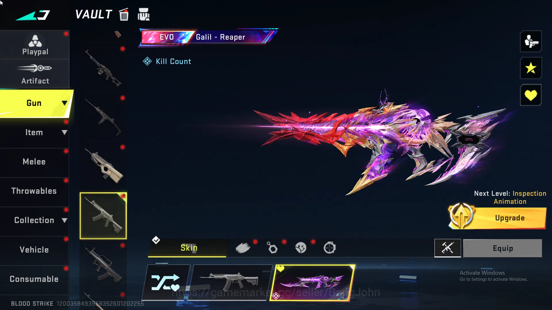 Blood Strike Accounts 2 Ultra Volt | Ultra Blast | Collab Katya | 2 Ultr image 15